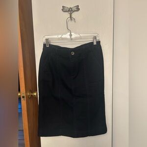 Ralph Lauren Dark Blue Pencil Skirt